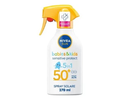 NIVEA SUN BABIES&KIDS SENSITIVE PROTECT 5IN1 IP50+ SPRAY 270ML