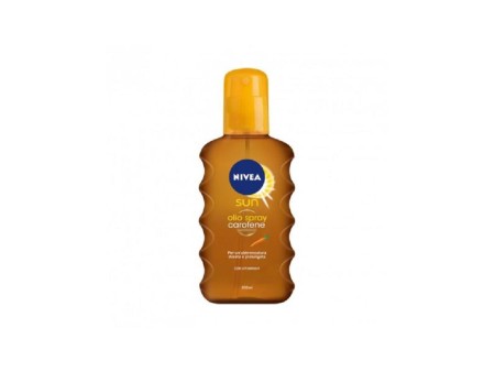 NIVEA SUN OLIO SPRAY CAROTENE ABBRONZATURA DORATA 200 ML