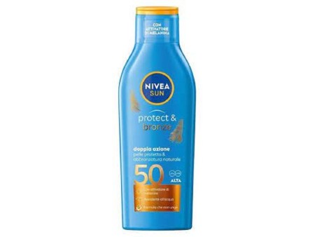 NIVEA SUN PROTECT & BRONZE DOPPIA AZIONE IP 50 ALTA 200ML