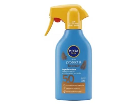 NIVEA SUN PROTECT & BRONZE TRIGGER SPF50 250ML 2026
