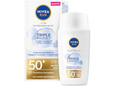 NIVEA SUN VISO SPECIALIST TRIPLE PROTECT VISO IPF 50+ 40ML