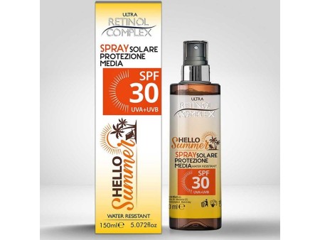 ULTRA RETINOL COMPLEX SPRAY SOLARE PROTEZIONE MEDIA SPF 30 150ML