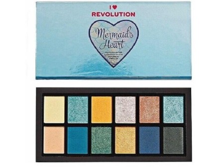 I HEART REVOLUTION MERMAID'S PALETTE 12 OMBRETTI