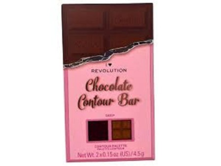 I LOVE REVOLUTION CHOCOLATE PALETTE DEEP PER CONTOURING