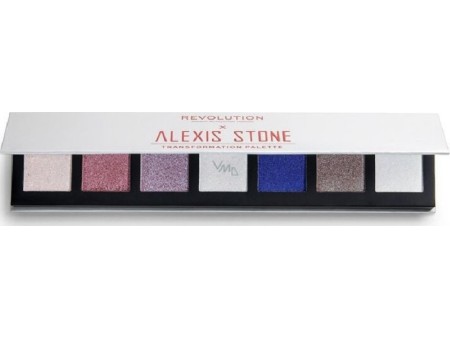 REVOLUTION PALETTE ALEXIS STONE 7 OMBRETTI METALLIZZATI