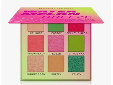 REVOLUTION WATER MELON PALETTE 9 OMBRETTI