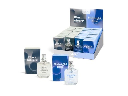 AQUARIUS BLACK INTENSE/MIDNIGHT BLUE FOR MEN EDT 15ML ASS