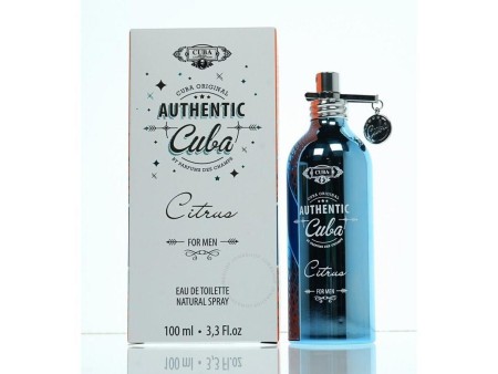 CUBA M. AUTHENTIC CITRUS EDT 100 ML VAPO OGNI 6PZ TESTER OMAGGIO