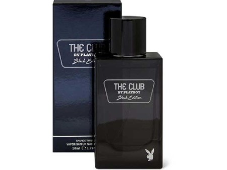 PLAYBOY CLUB BLACK MAN EDT 50ML VAPO OGNI 12 PZ UN TESTER IN OMAGGIO
