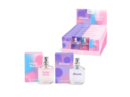 AQUARIUS SUGAR RUSH/BLOOM EDT 15 ML ASS