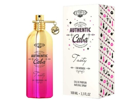 CUBA AUTHENTIC FOR WOMEN TASTY EDP 100 ML VAPO OGNI 6PZ TESTER OMAGGIO