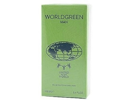 UNITED IN THE WORLD WORLDGREEN MAN EDT 100ML VAPO