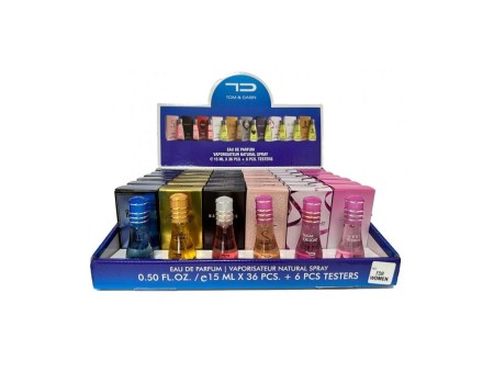 TOM & DARIN EXPO EDP 15 ML DONNA 36PZ + 6 TESTER