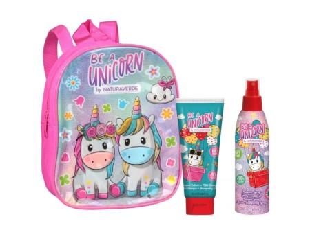 BE A UNICORN COFFRET SHAMPOO 100 ML + B/S 100 ML + ZAINO