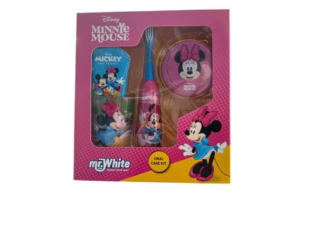 DISNEY MINNIE COFFRET SPAZZ ELETTRICO+DENTIFR 75ML+BICCH+PORTAMONETE
