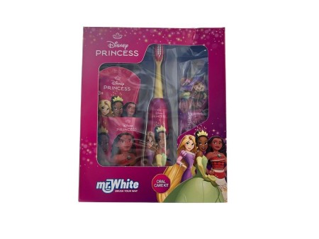 DISNEY PRINCESS COFFRET SPAZZ ELETTRICO+DENTIFR 75ML+BICCH+6 FERMAGLI