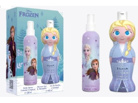 FROZEN ELSA COFFRET A/P 200ML + S/G 400ML 1D
