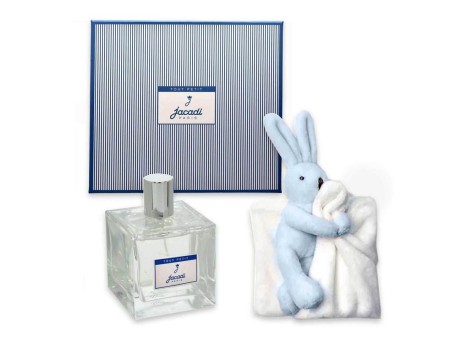 JACADI TOUTE PETITE COFFRET EDT 100 ML + PELUCHE AZZURRO