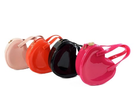 LE KIKKE BORSETTA TRACOLLINA CUORE COLORI ASSORTITI