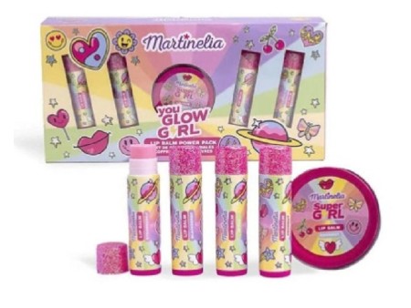 MARTINELIA COFFRET YOU GLOW GIRL 5 LIP BALM