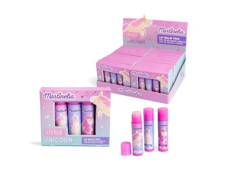 MARTINELIA LITTLE UNICORN TRIO LIP BALM