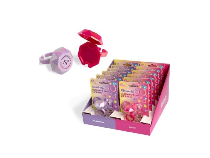 MARTINELIA RING LIP BALM ASS