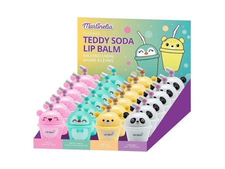 MARTINELIA TEDDY SODA LIP BALMS