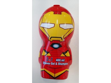 MARVEL IRON MAN 2D 2IN1 400ML