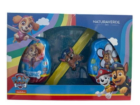 PAW PATROL COFFRET S/G 250ML+SHAMPOO 250ML+BRACCIALETTO