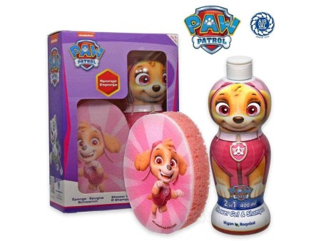 PAW PATROL SKYE COFFRET S/G 400 ML + SPUGNA