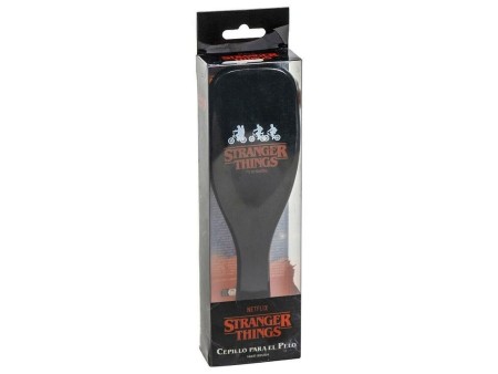 STRANGER THINGS SPAZZOLA ROSSA E NERA