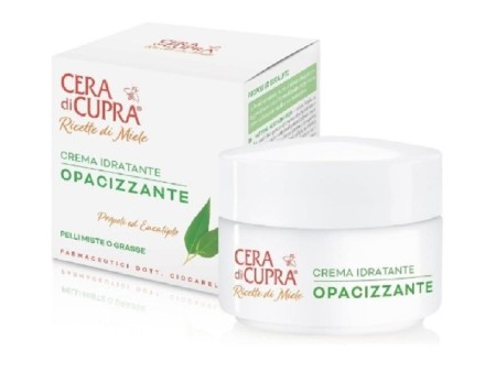 CERA DI CUPRA CREMA IDRATANTE OPACIZZANTE PELLI MISTE O GRA VASO 50ML