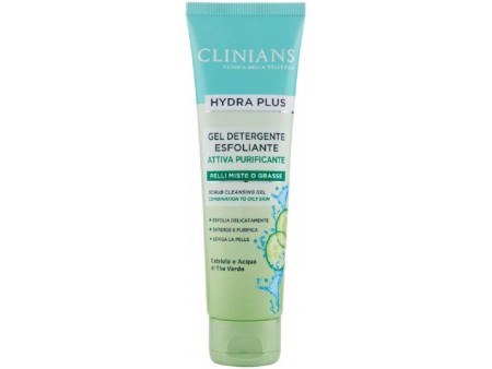 CLINIANS HYDRA BASIC GEL DETERGENTE ESFOLIANTE P/MISTE E GRASSE 150ML