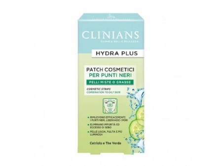 CLINIANS HYDRA PLUS BASIC PATCH x PUNTI NERI 8 PZ