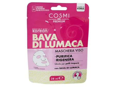 COSMI MASCHERA VISO KOREAN CON BAVA DI LUMACA 28 ML