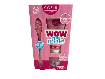COSMI SET WOW PELLE PERFETTA FRAGOLA