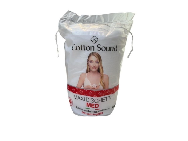 COTTON SOUND MAXI DISCHETTI MED CON ARGENTO 40PZ