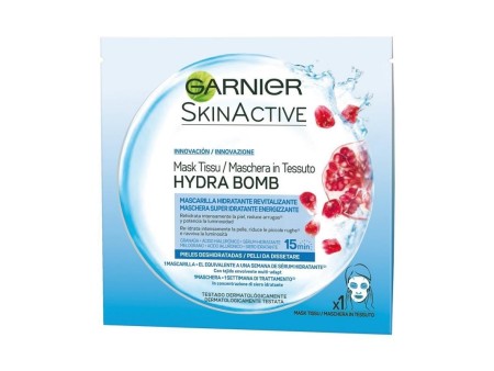 GARNIER HYDRA BOMB MASCHERA IN TESSUTO IDRATANTE ENERGIZZANTE