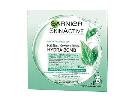 GARNIER HYDRA BOMB MASCHERA IN TESSUTO IDRATANTE OPACIZZANTE