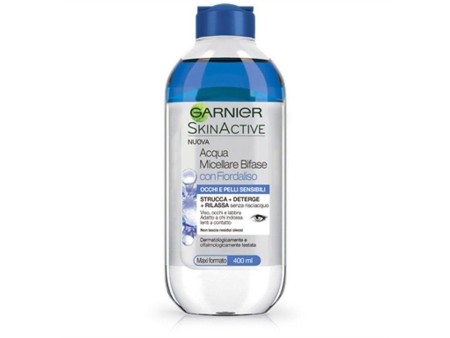 GARNIER SKIN ACTIVE ACQUA MICELLARE BIFASE CON FIORDALISO 400 ML