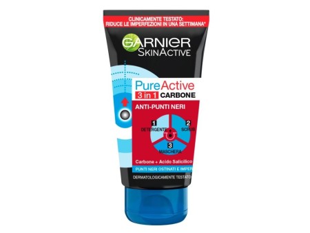 GARNIER SKIN ACTIVE PURE ACTIVE ANTI-PUNTI NERI TUBO 150ML