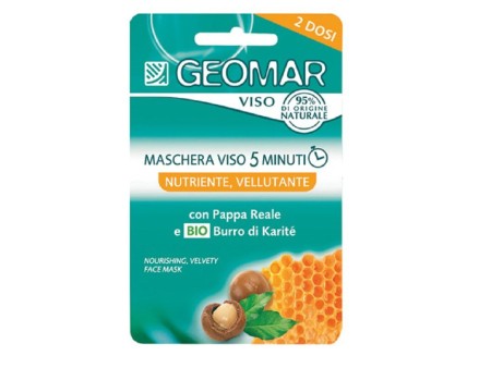 GEOMAR MASCHERA VISO NUTRIENTE VELLUTANTE 2 DOSI