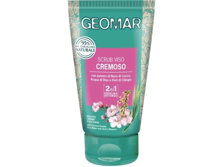 GEOMAR SCRUB VISO CREMOSO CON POLVERE DI COCCO 150ML