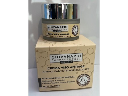 GIOVANARDI FARMACEUTICI PM CREMA VISO ANTIAGE RIMPOLP E ELASTICIZ 50ML