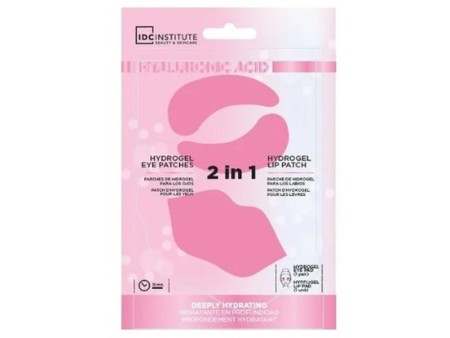 IDC INSTITUTE BEAUTY & SKINCARE 2IN1 MASCHERA OCCHI E LABBRA