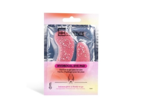 IDC INSTITUTE GLITTER EYE PADS ROSA