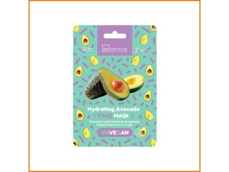 IDC INSTITUTE MASCHERA VISO IDRATANTE VEGANA ALL'AVOCADO
