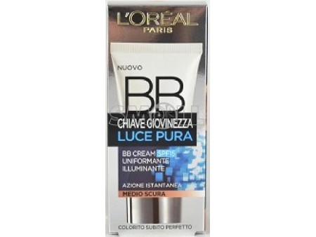 L OREAL CHIAVE GIOVINEZZA BB CREAM UNIFOR ILLUM MEDIO SCURA 50 ML