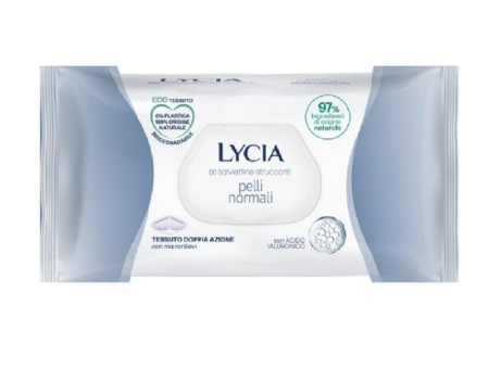 LYCIA SALVIETTINE STRUCCANTI PELLI NORMALI 60PZ