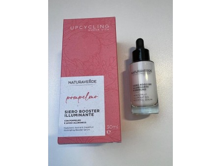 NATURAVERDE UPCYCLING POMPELMO SIERO BOOSTER ILLUMINANTE 30 ML VISO